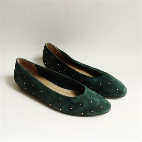 forest green tennis shoes|forest green shoes pointed flats.